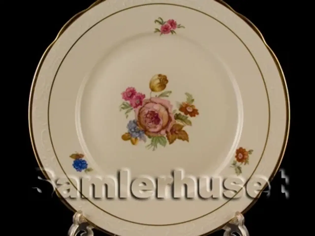 Billede 1 - Rosenborg Tallerken Flad 21½ cm.