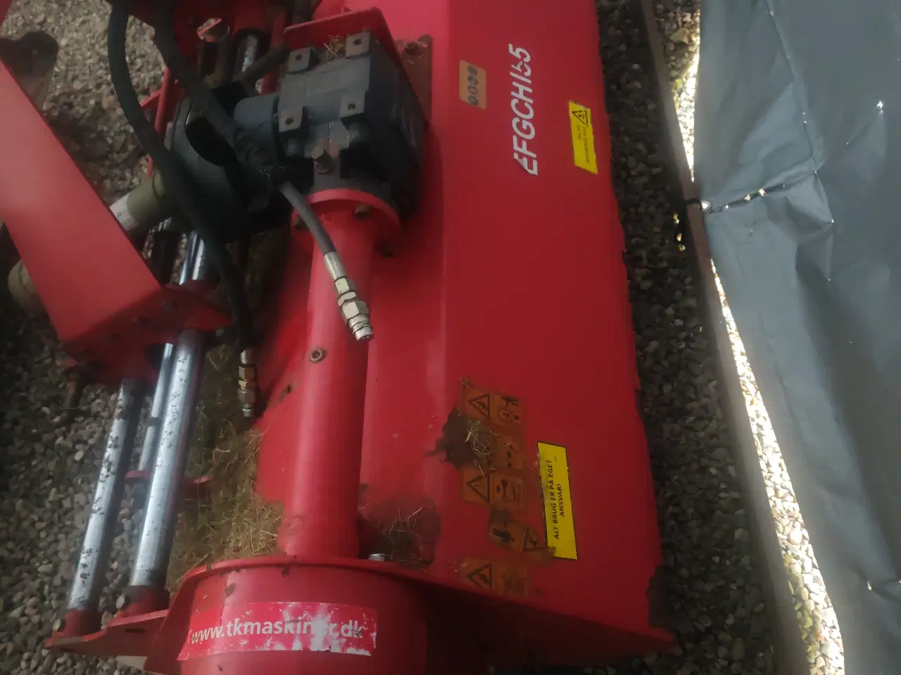 Billede 2 - Slagleklipper med hydraulisk sideforskydning