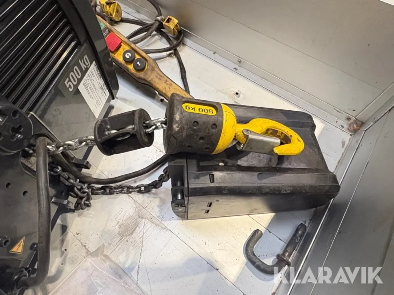 Billede 12 - Kædetalje 500kg med løbekat Eurochain Verlinde