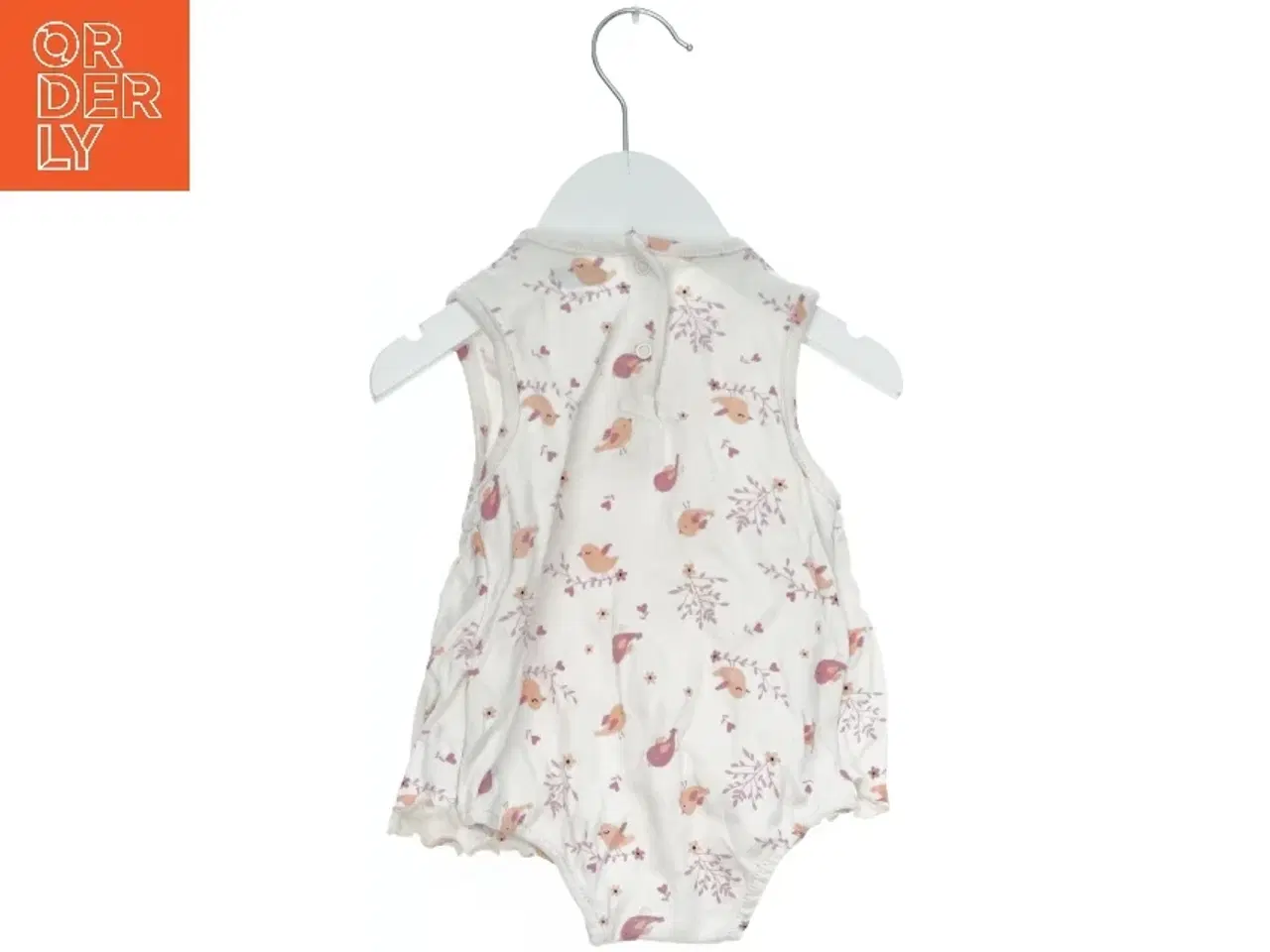 Billede 2 - Sød bodystocking med fugleprint fra Bon Bébé (str. 74)