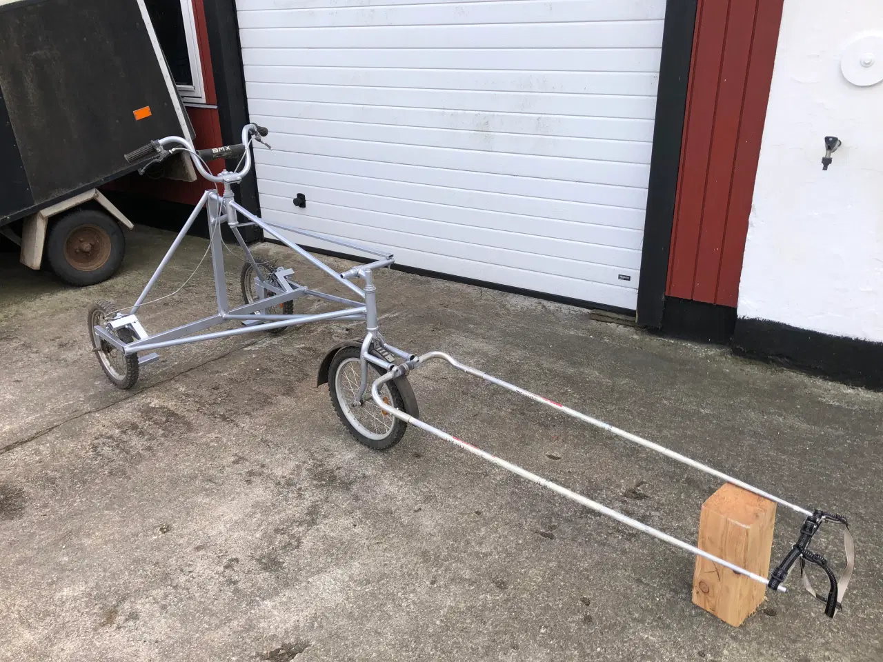 Billede 1 - Hundevogn - 3-hjulet løbevogn