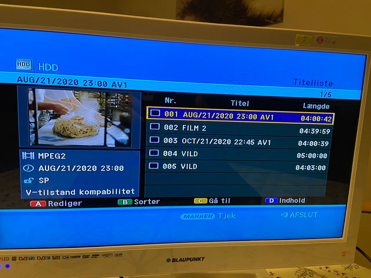 Billede 14 - Samsung DVD og HDD harddisk optager