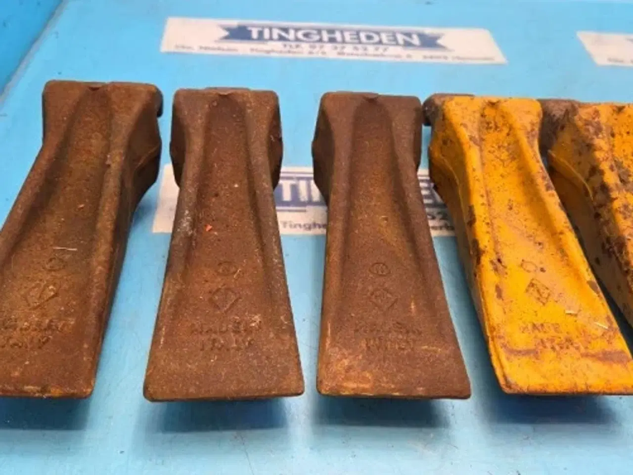 Billede 3 - Hydrema 806 Tænder Sæt 10 stk 548022