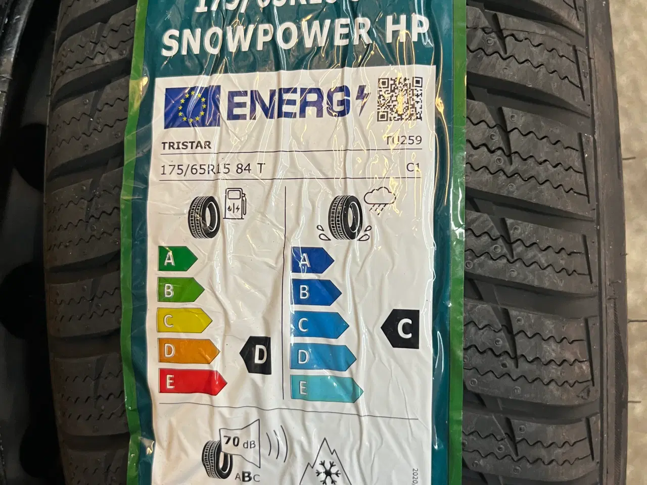 Billede 3 - 4x100 fælge med nye vinterdæk