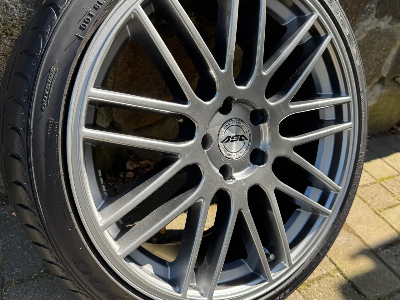 Billede 5 - Alufælge, 19" med sommerdæk Continental 95%
