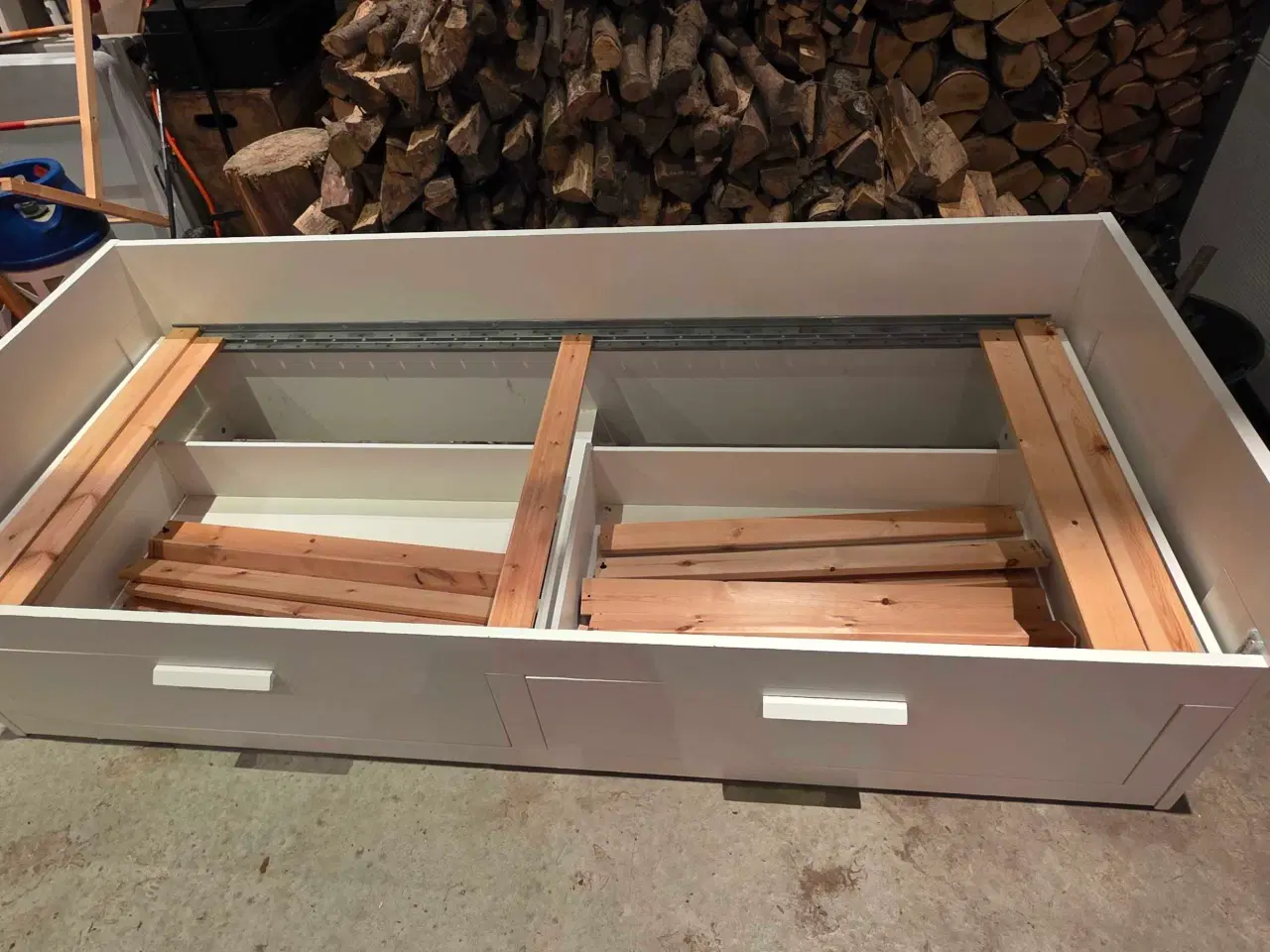 Billede 2 - Udtræksseng Ikea Brimnes