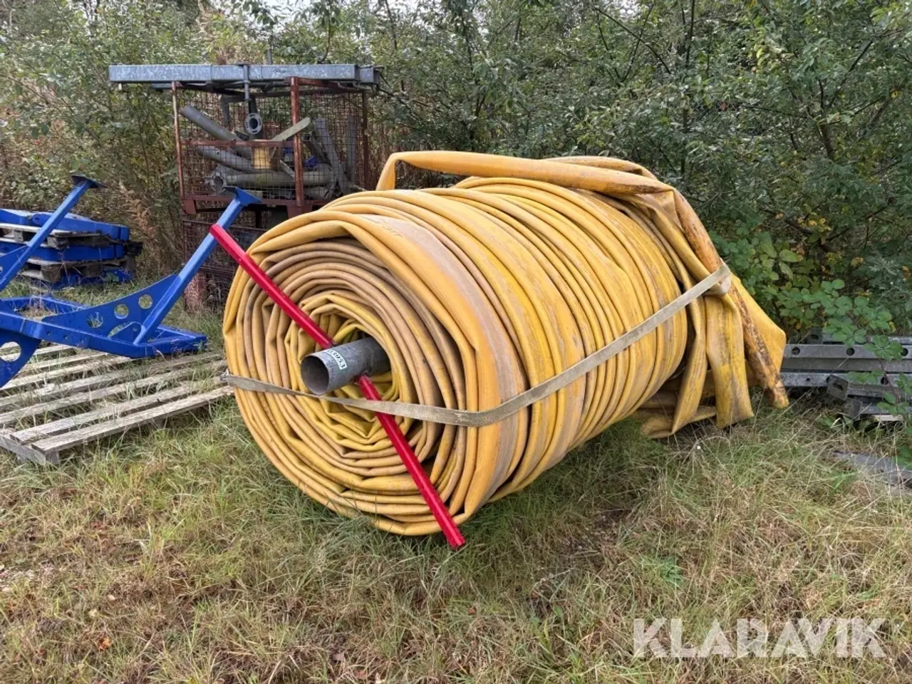 Billede 1 - Slæbeslange til gylle 4,5tommer, 625m/2 samler