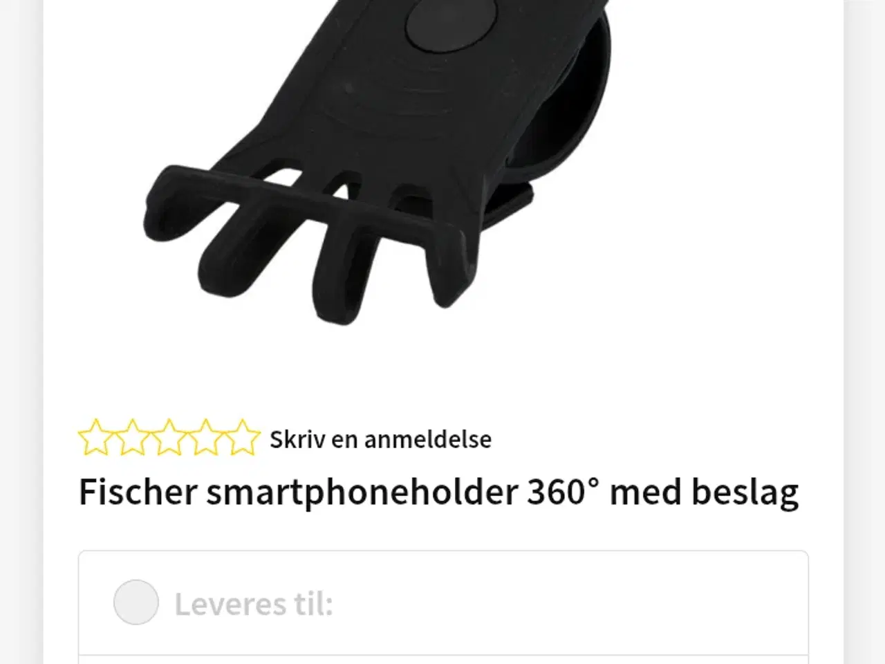 Billede 3 - Fischer smartphoneholder 360° med beslag