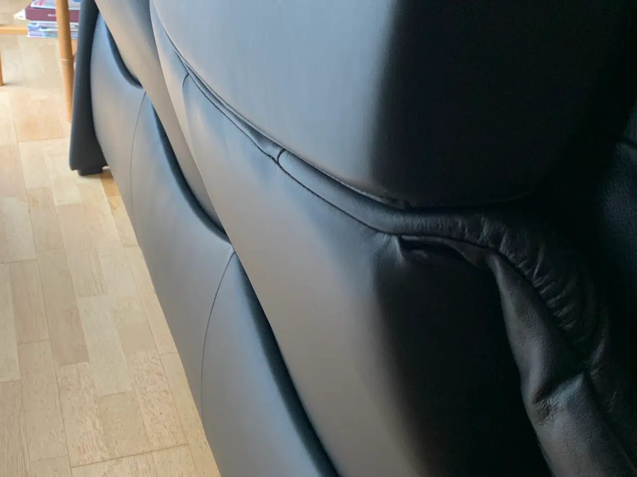 Billede 5 - 3 personers ‘Stressless’ lædersofa