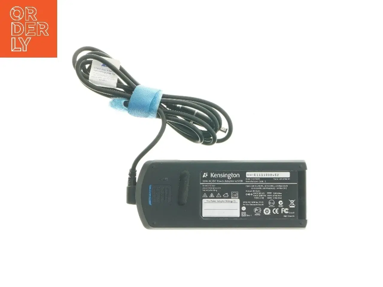 Billede 2 - Kensington strømforsyning fra Kensington (str. 16x6,5 cm)