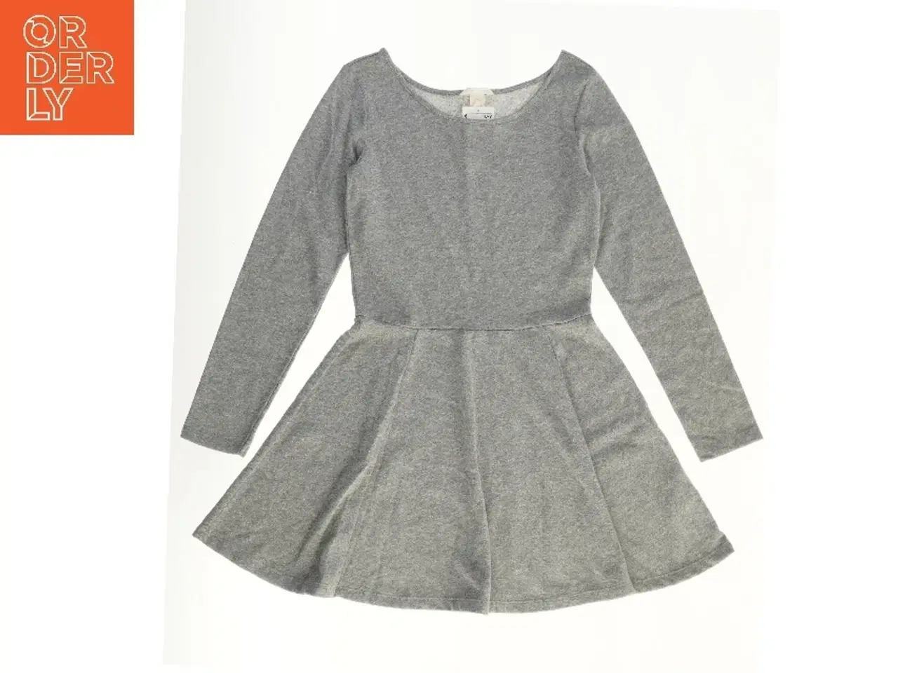 Billede 1 - Grå kjole med lange ærmer fra H&M (str. 158)
