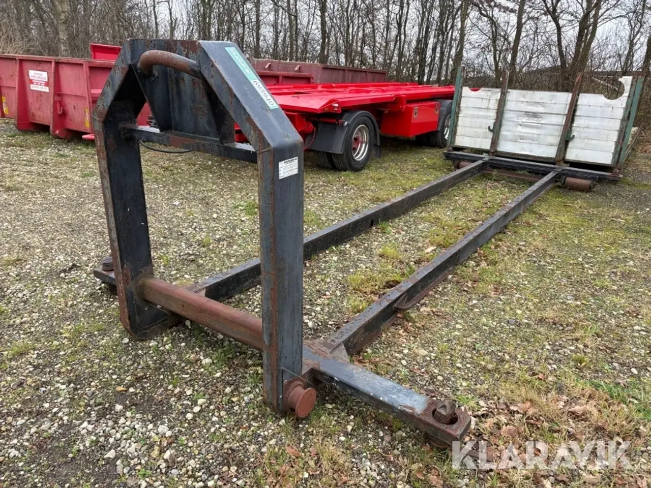 Billede 1 - Bundramme til 20fods container Miljø-art U iso inp 60