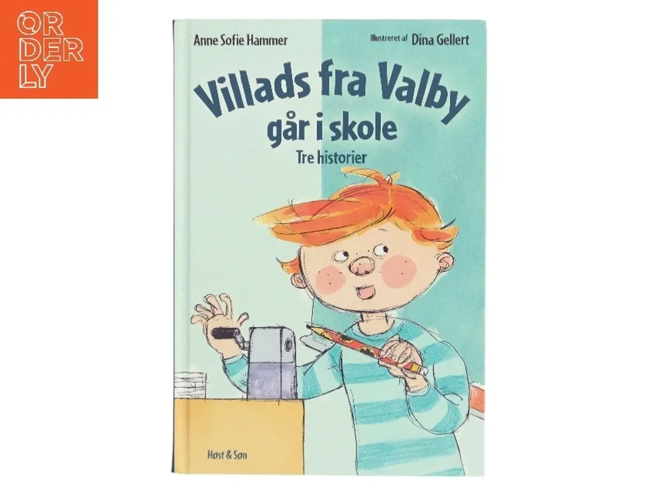 Billede 1 - Villads fra Valby går i skole af Anne Sofie Hammer (Bog)