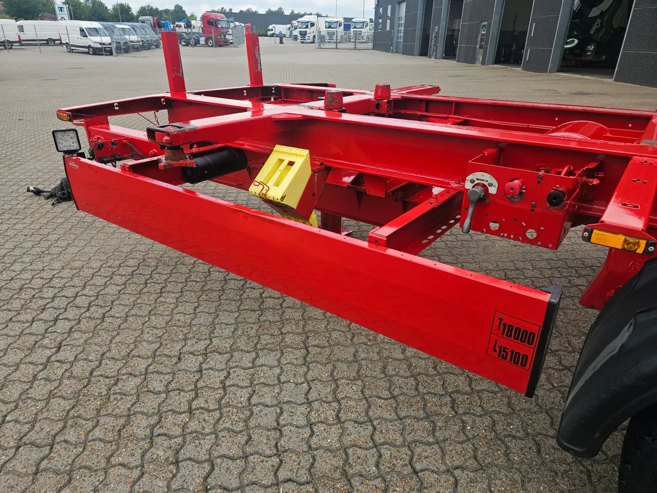 Billede 15 - Krone 2 Aksl. Kærre, Veksellad-Container