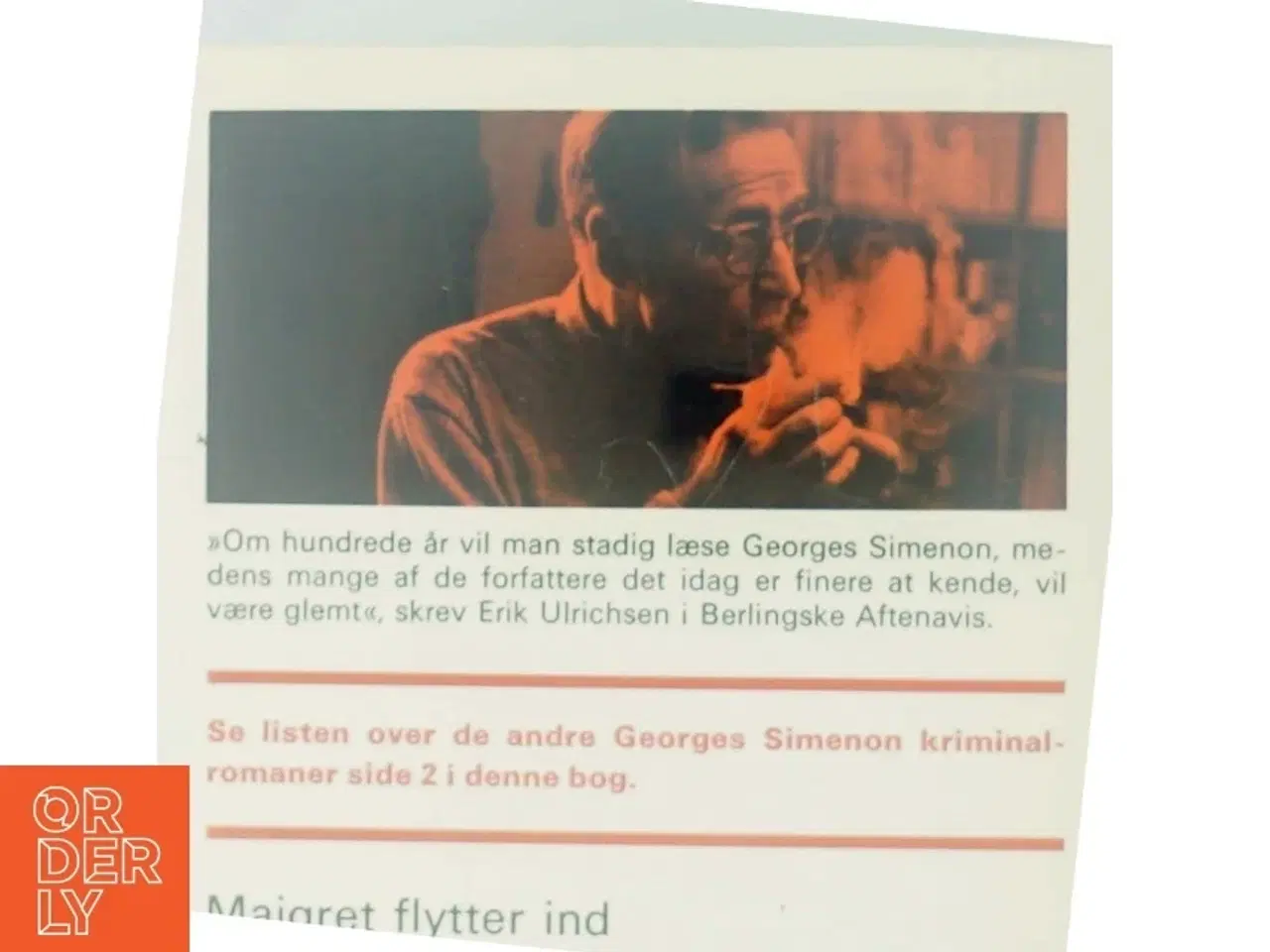 Billede 3 - Maigret flytter ind af Georges Simenon (Bog)