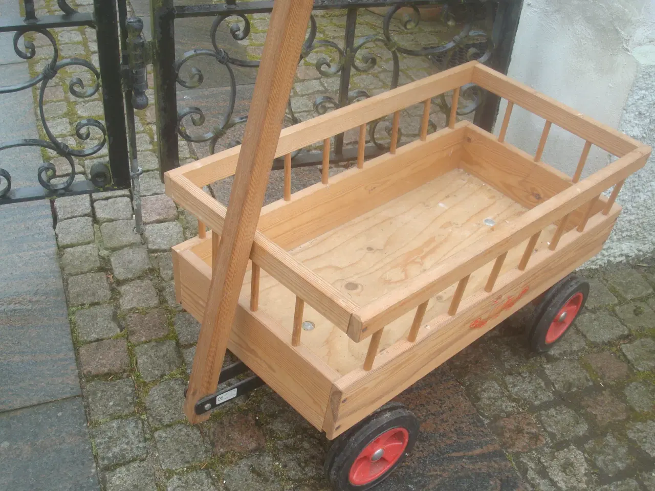 Billede 2 - TRÆKVOGN - utrolig flot - høje sider