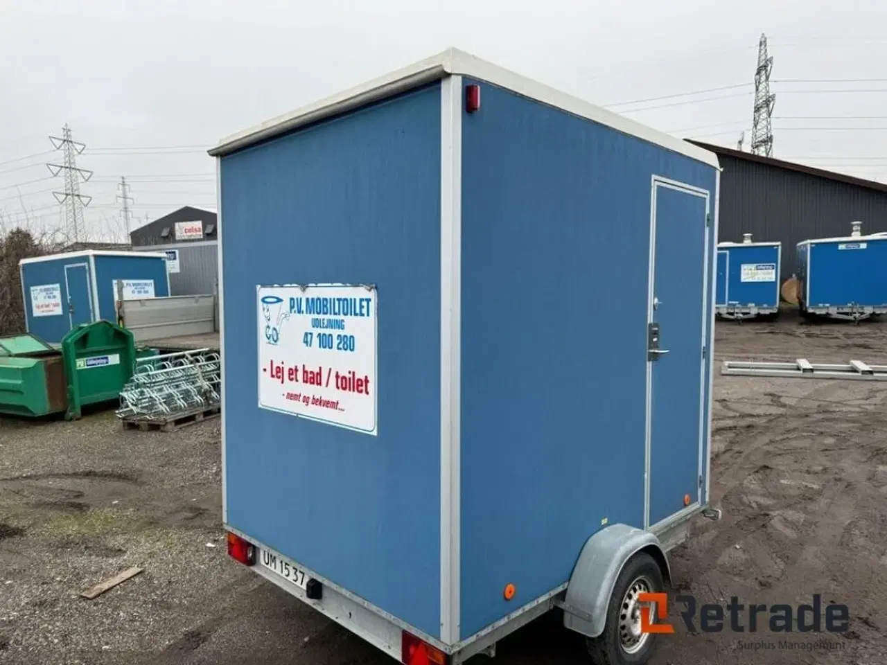 Billede 5 - Scanvogn Bad Toiletvogn 750 kg.
