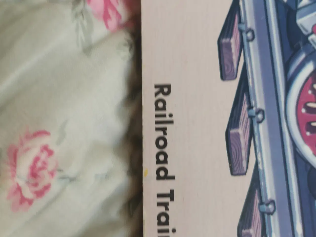 Billede 2 - Stort træ puslespil med tog