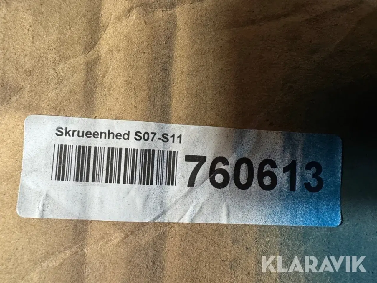 Billede 7 - Skrueenhed Compair S07-S11