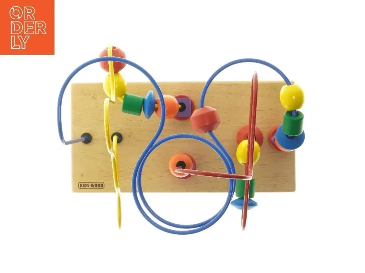 Billede 3 - Træperle labyrint legetøj fra Kids Wood (str. 30x29 cm)