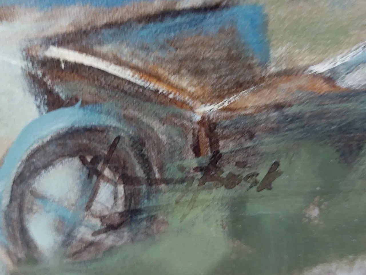 Billede 3 - HENNING BUSK -- oliemaleri