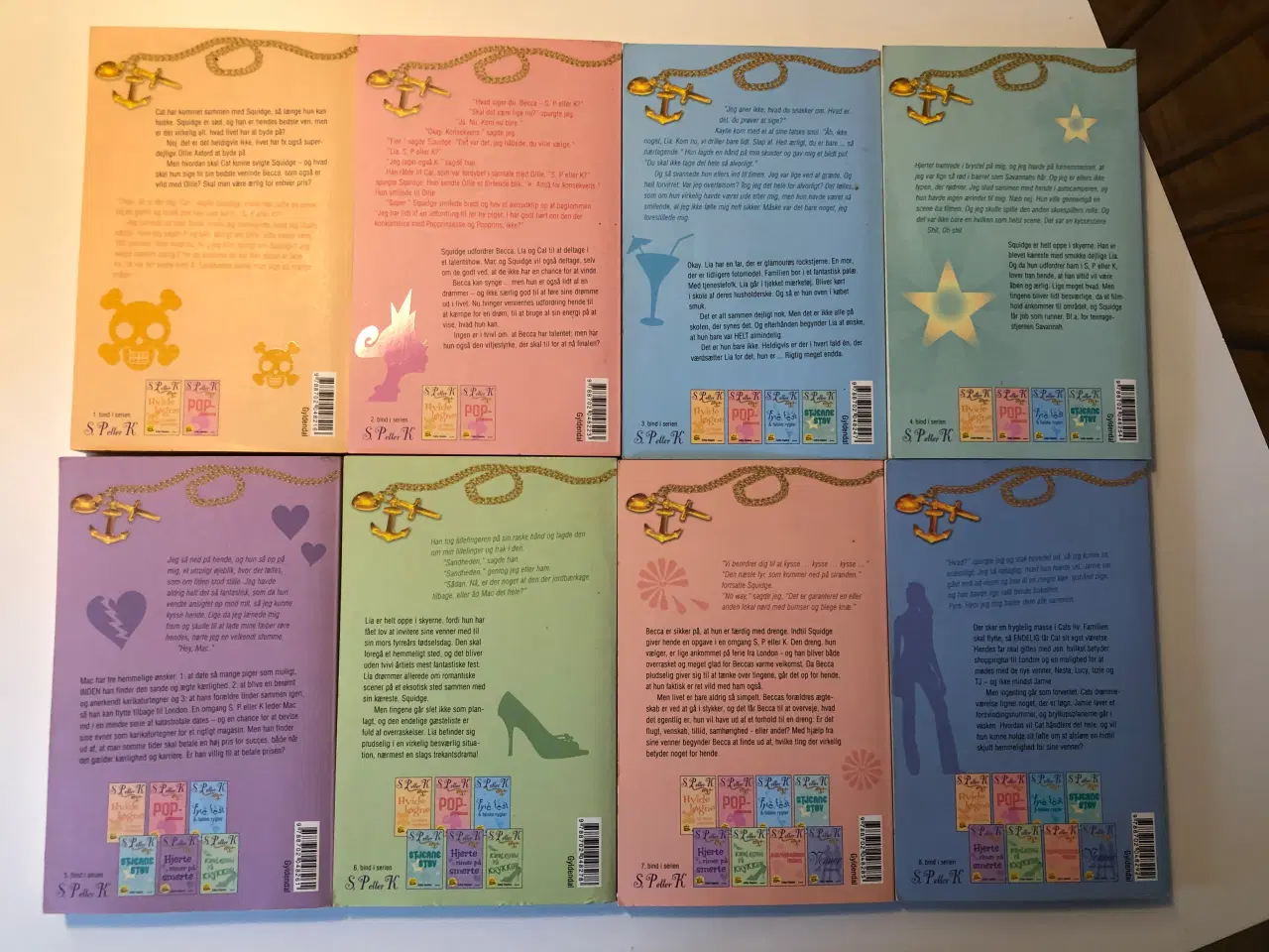 Billede 2 - S, P eller K børne/ungdoms bøger bind 1-8