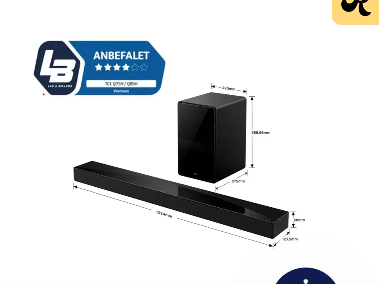 Billede 4 - TCL Soundbar Q75HE 