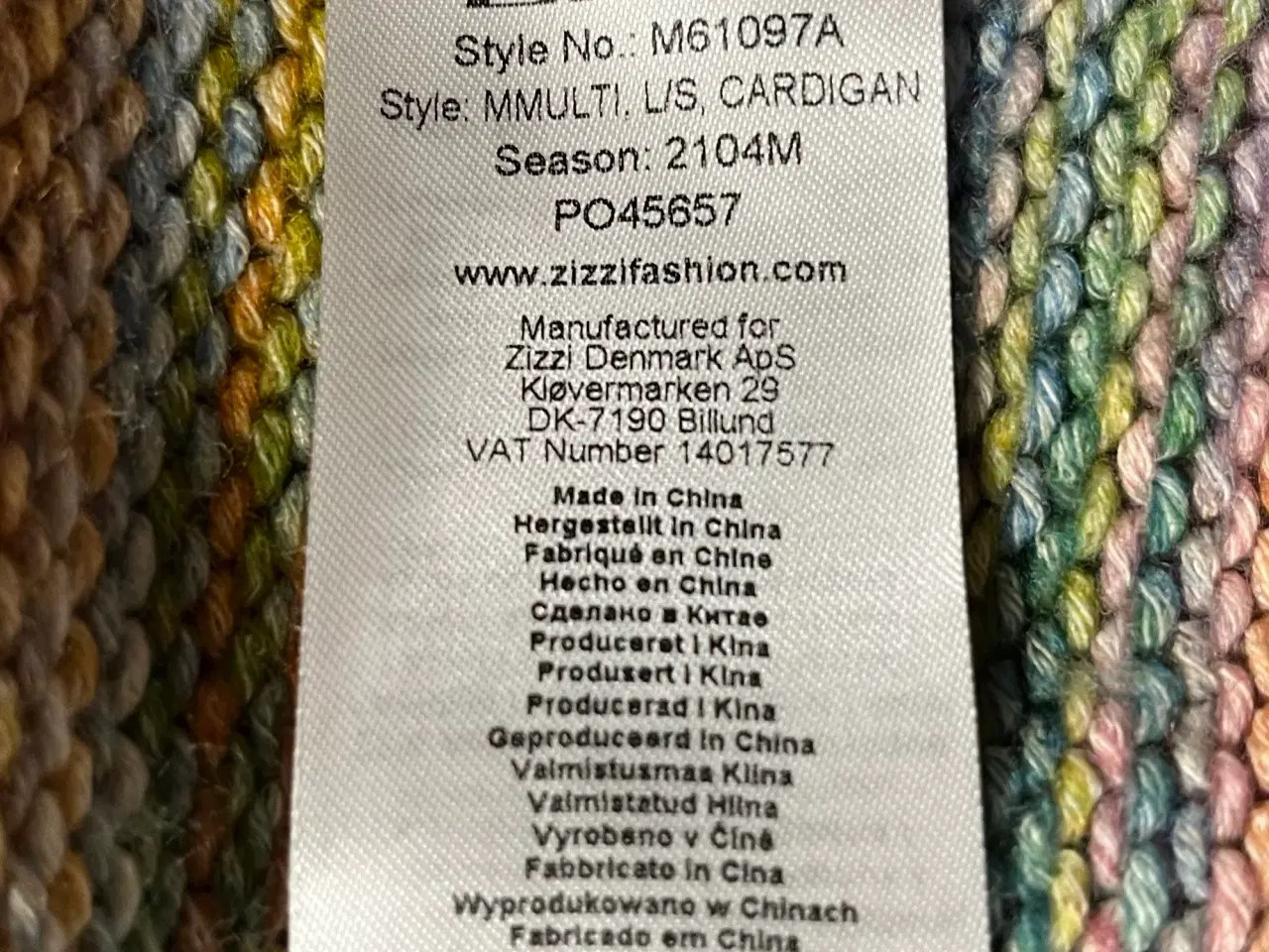 Billede 4 - Fin lang strikketrøje fra Zizzi.