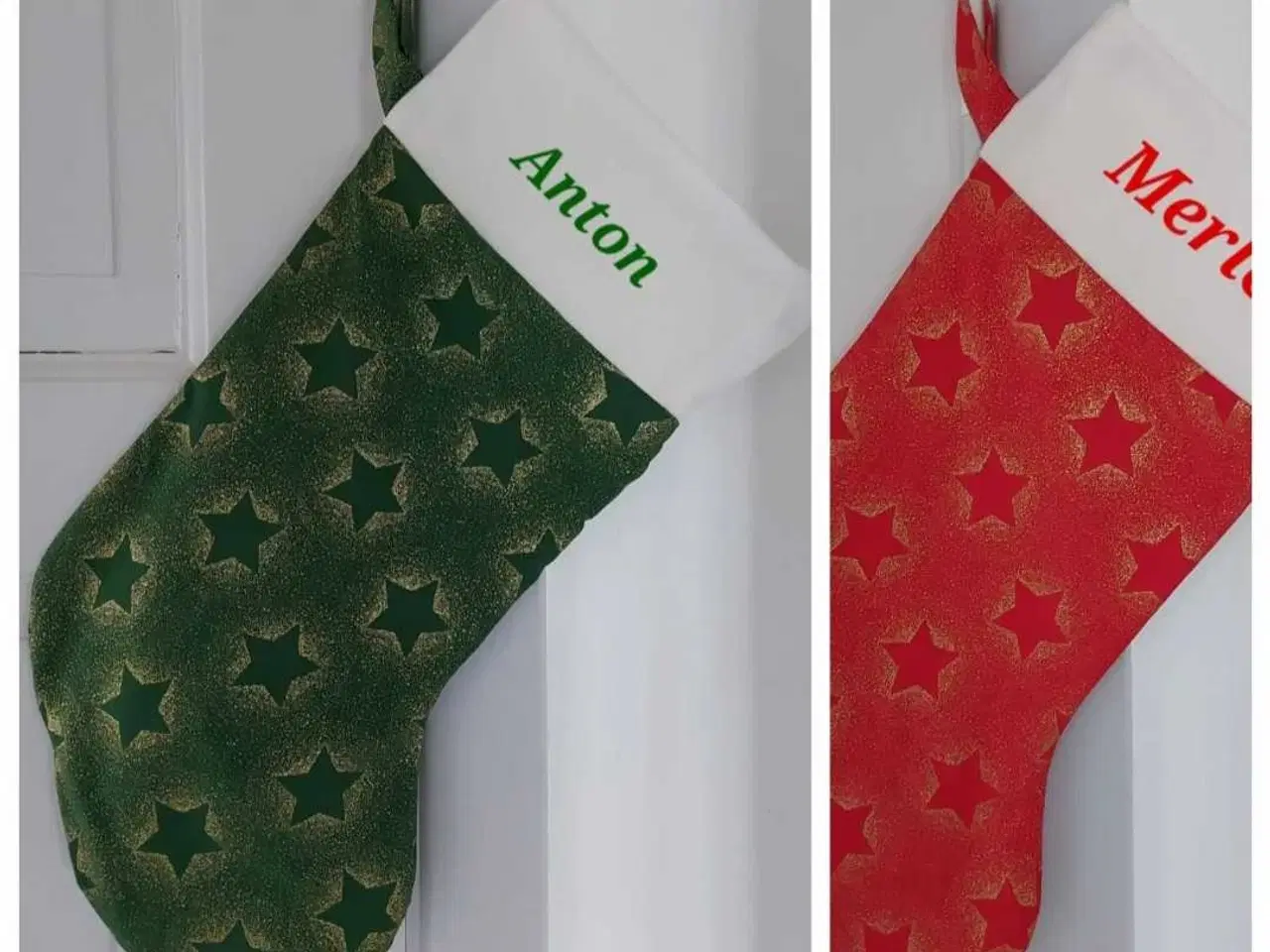 Billede 3 - Julesok med valgfrit navn