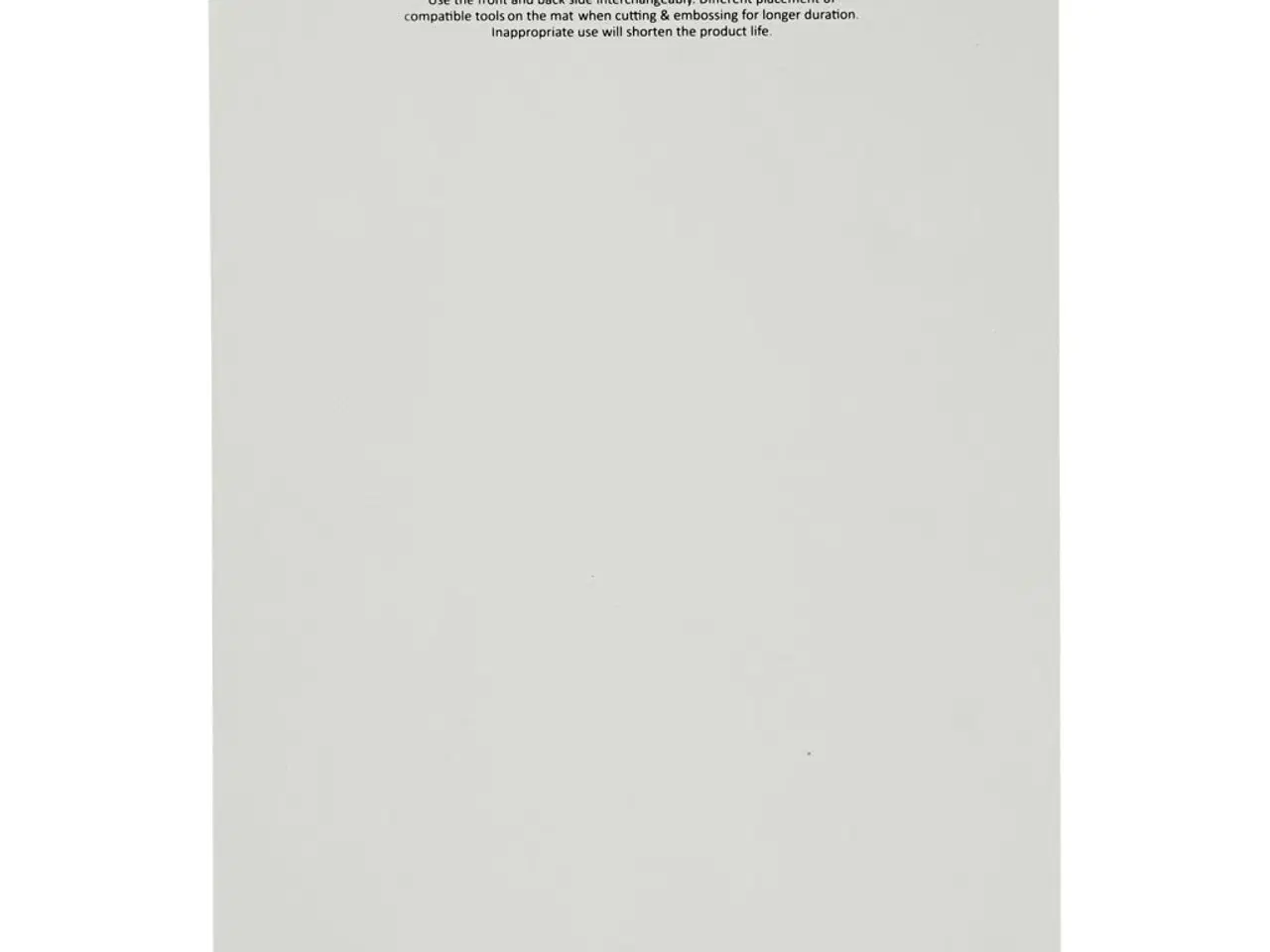 Billede 1 - Hård skæreplade 22x33 cm til stansemaskiner