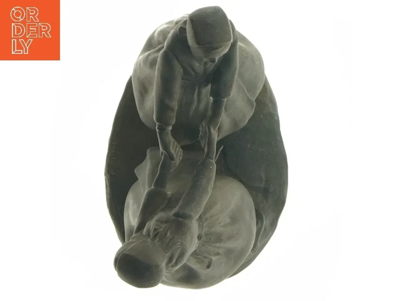 Billede 4 - Figur af to dansende kvinder (str. 14x14x10 cm)