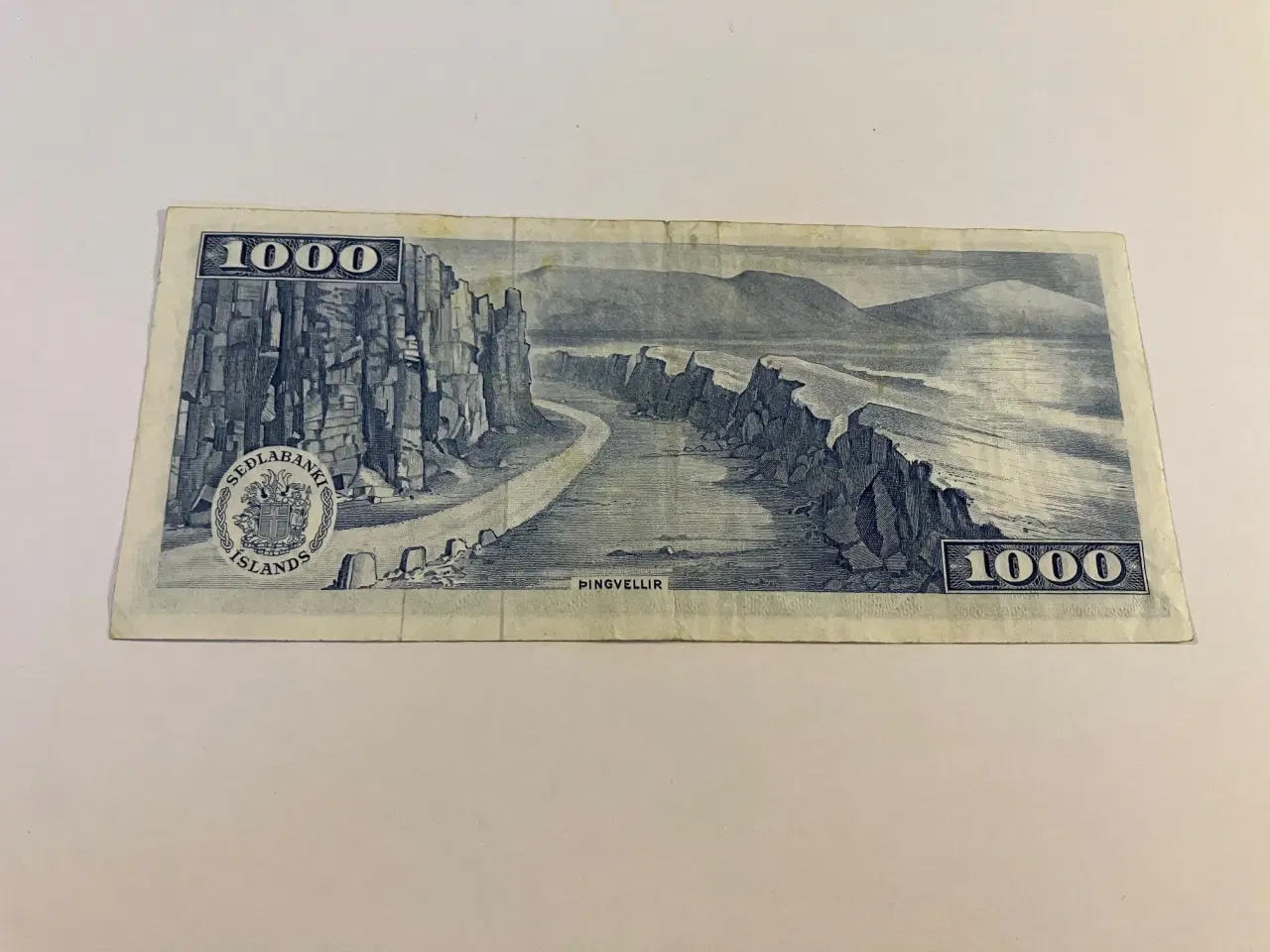 Billede 2 - 1000 Kronur Iceland 1961