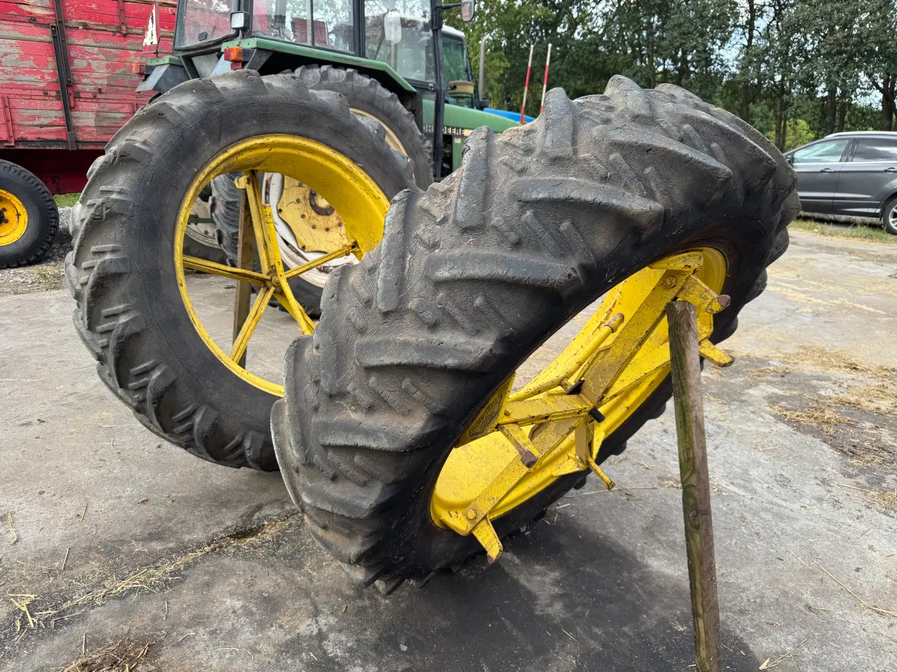 Billede 1 - Tvillinghjul Kleber 15.5R38 med 5 Arme
