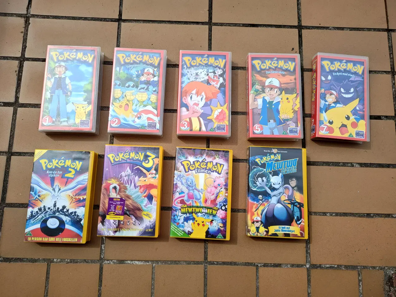 Billede 1 - 9 Pokemon nostalgisk VHS Samling