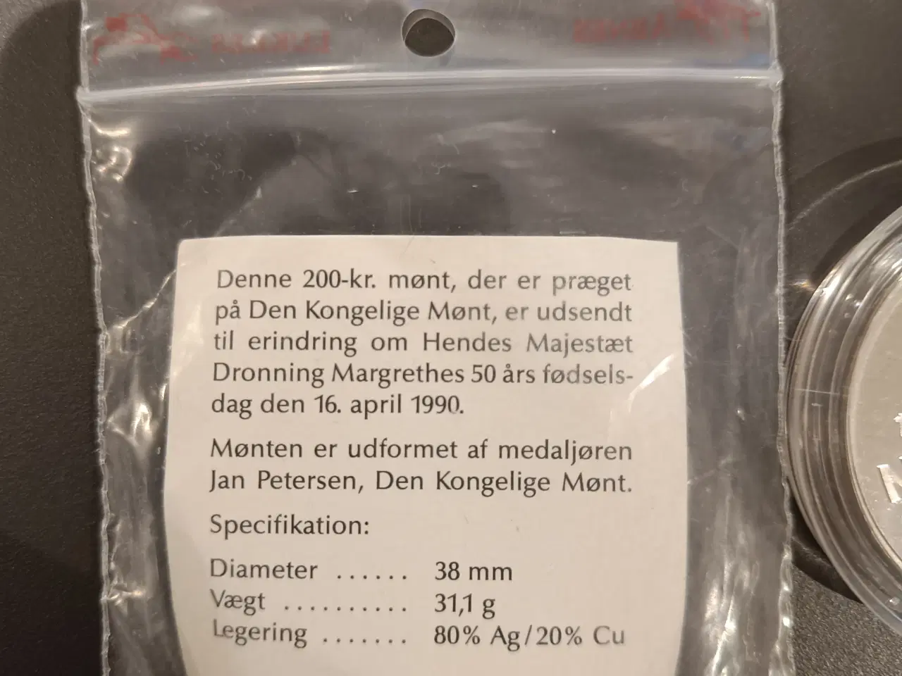 Billede 3 - Dronning Margrethe 2.s 50-års fødselsdag