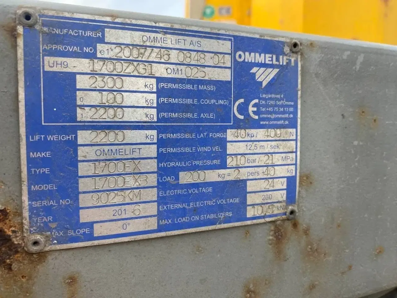 Billede 8 - Omme 1700 EBX