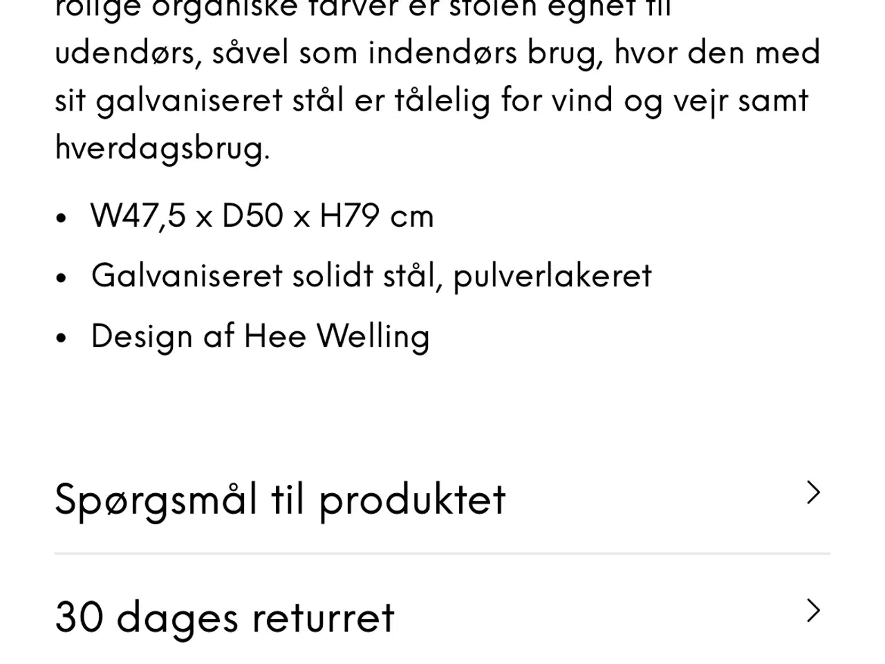 Billede 2 - Hay stole