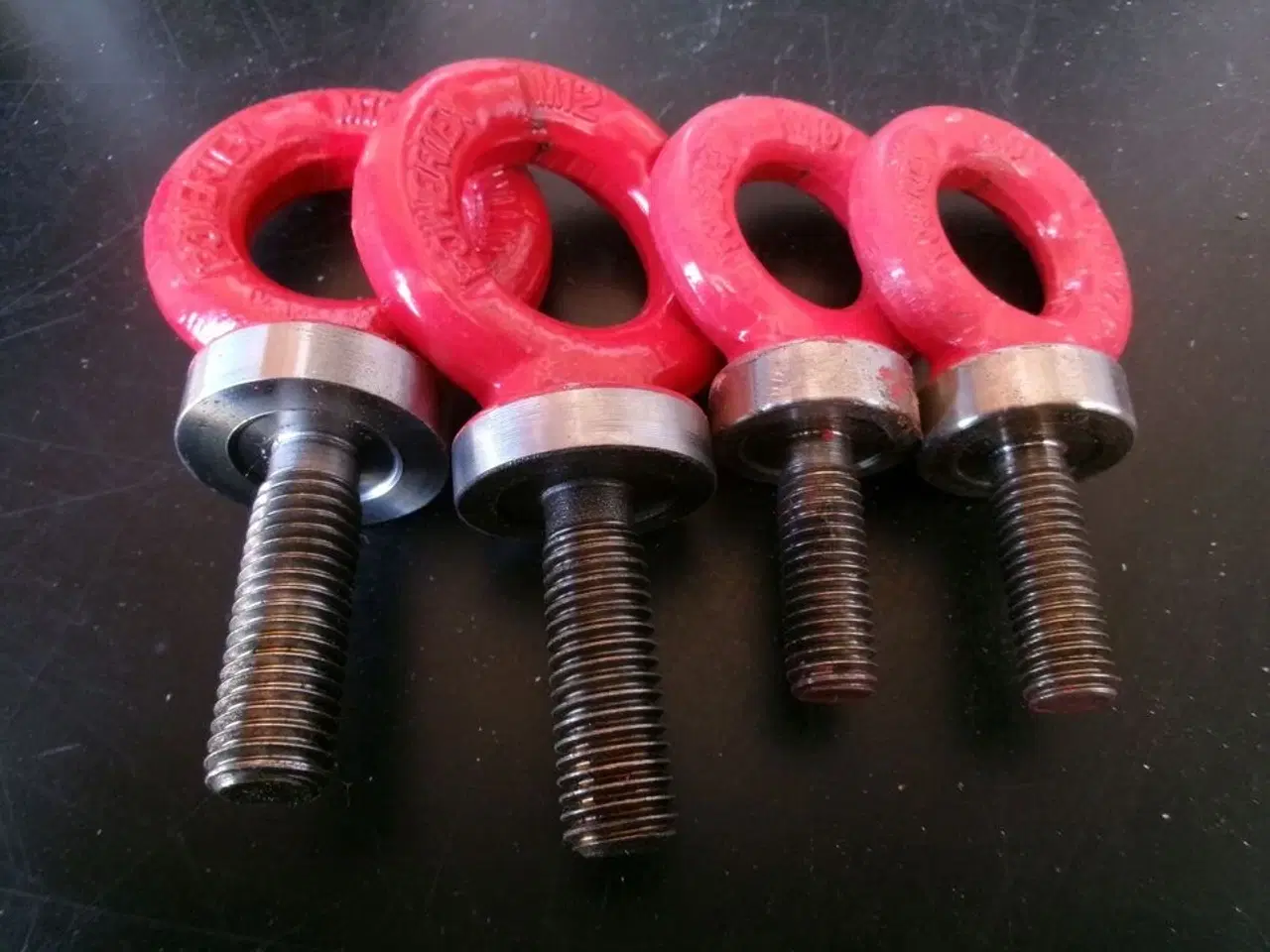 Billede 1 - 4 stk. øjebolte med gevind