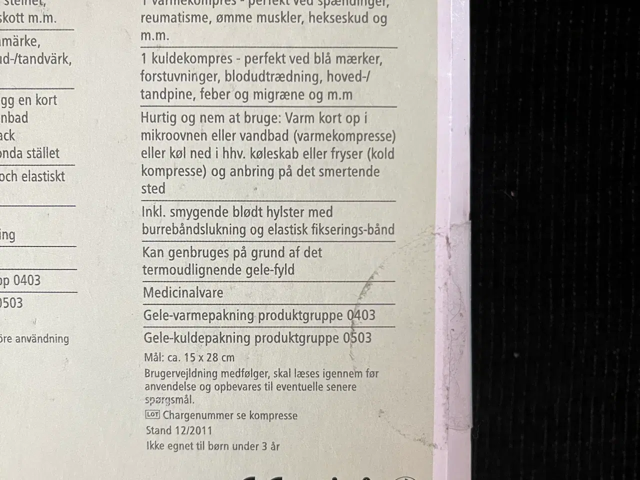 Billede 3 - Varm/kold kompressionssæt