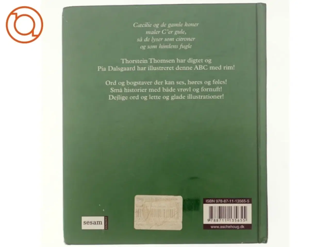 Billede 3 - Min første ABC af Thorstein Thomsen, Pia Dalsgaard (Bog)