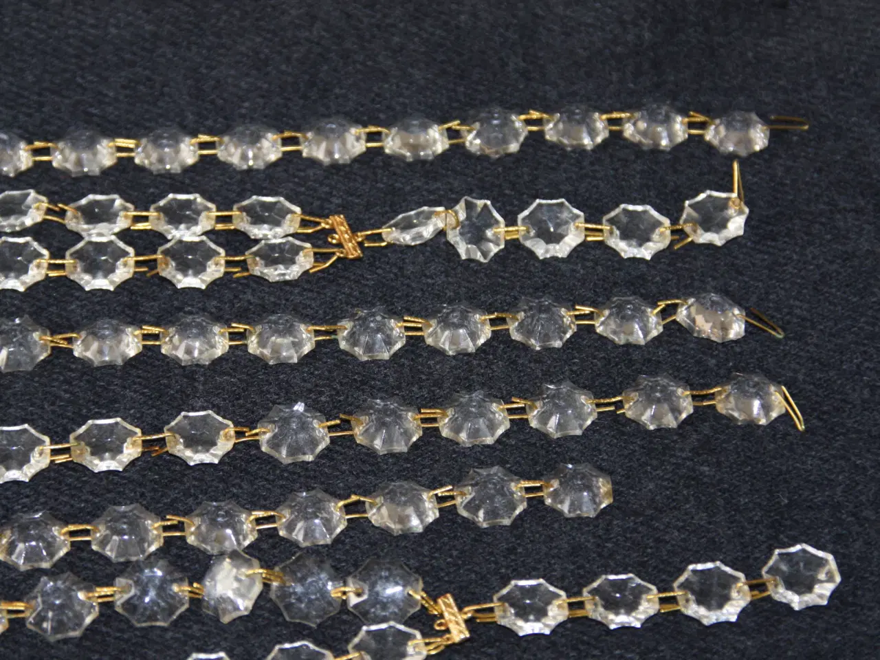 Billede 2 - Vintage lysekrone prismer