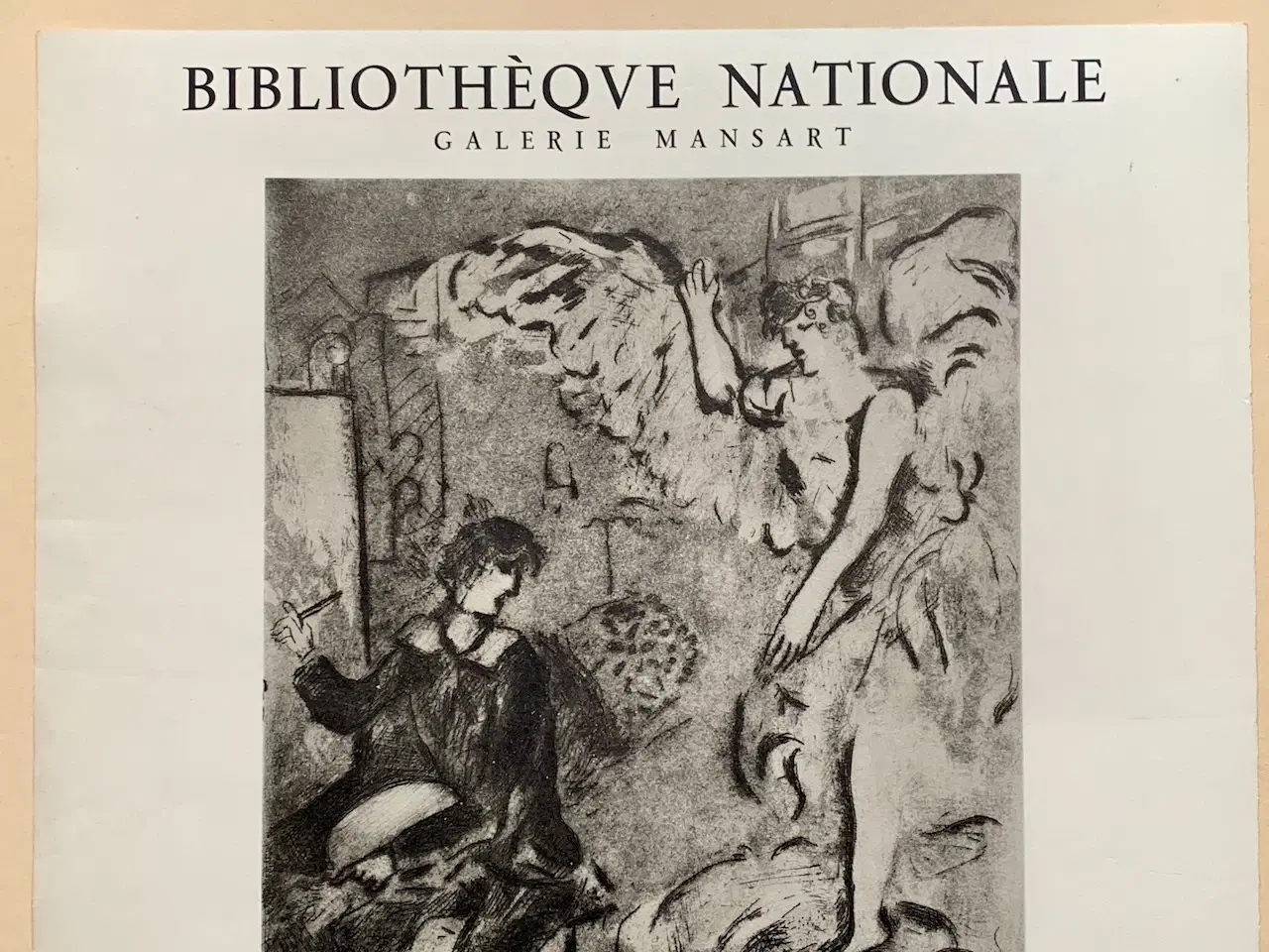 Billede 3 - Chagall, original litografisk plakat