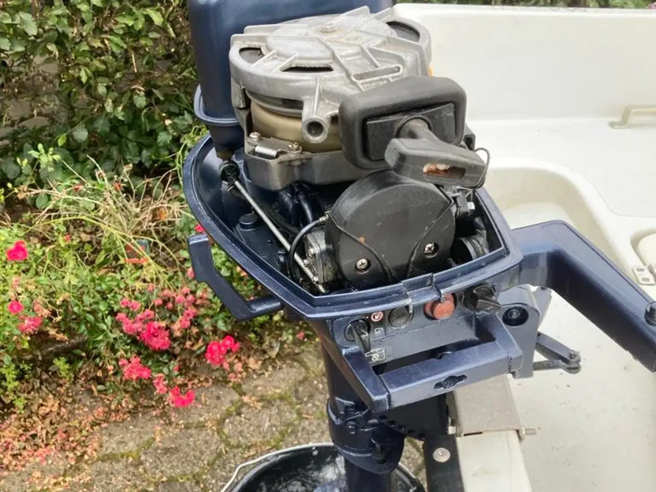 Billede 7 - Yamaha 4 takts påhængsmotor 4HK kort ben.