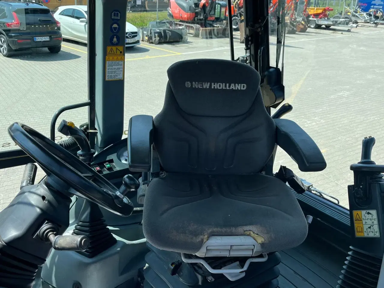 Billede 7 - New Holland B115 B Udskudsarm hurtigskifte mm.