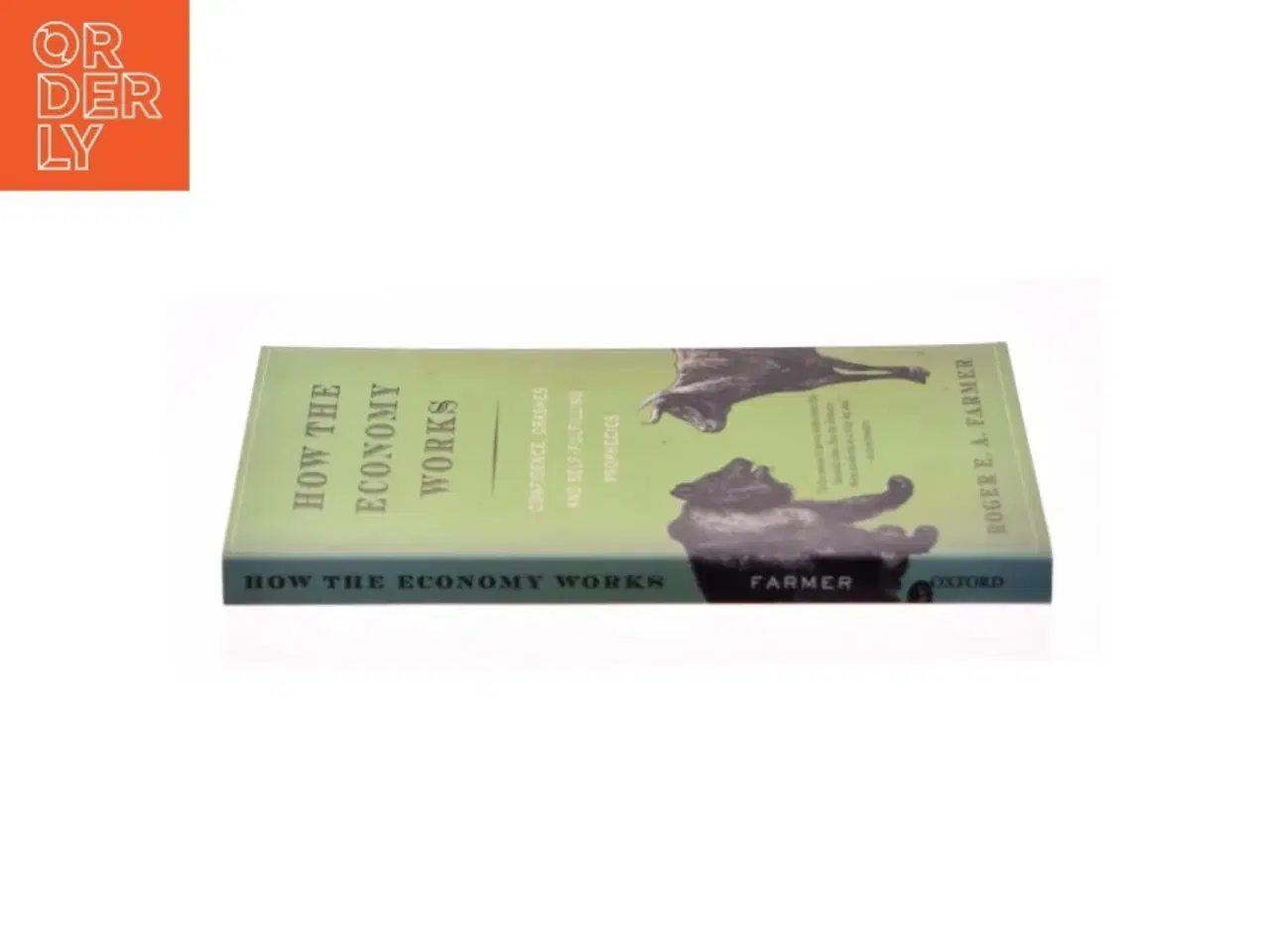 Billede 2 - How the economy works : Confidence, crashes and self-fulfilling prophecies af Roger E. A. Farmer (Bog)