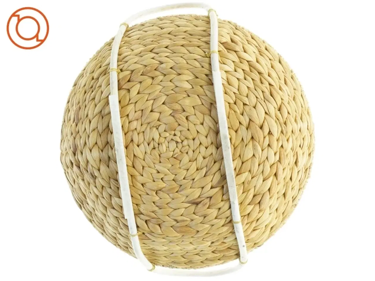 Billede 4 - Flettet kurv (str. 35 x 10 cm)