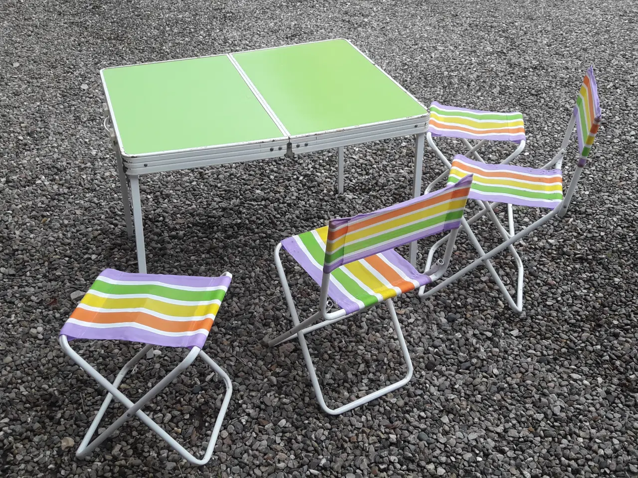 Billede 1 - Picnic bord retro