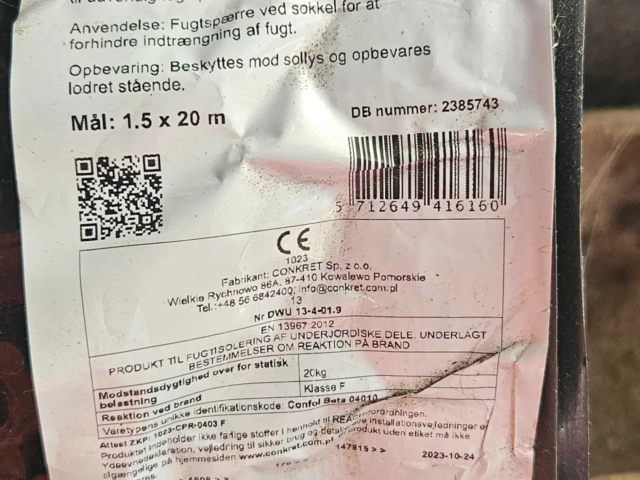 Billede 2 - Grundmursplade 