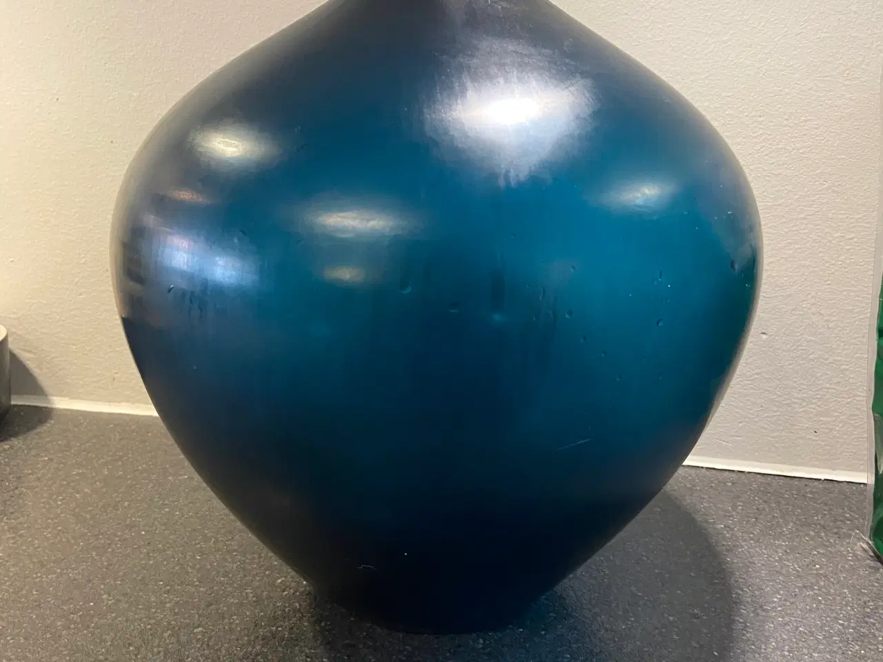 Billede 1 - Vase blå