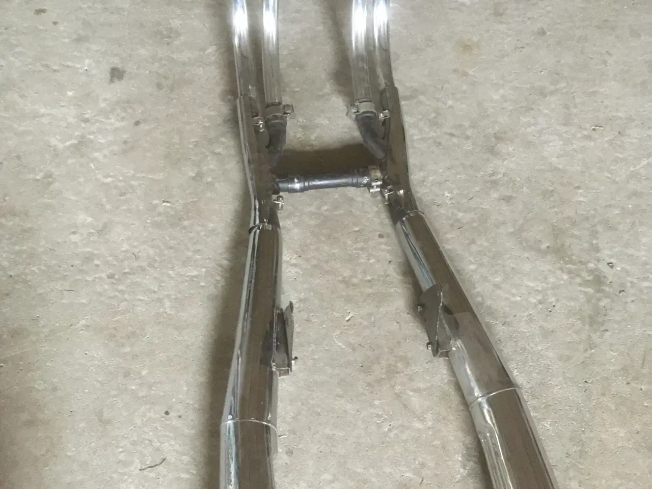 Billede 1 - Kawasaki KZ1000J 1983 original udstødning 4-2 krom